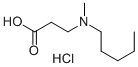 3-(N-Methylpentylamino)propionic acid hydrochloride CAS#625120-81-2