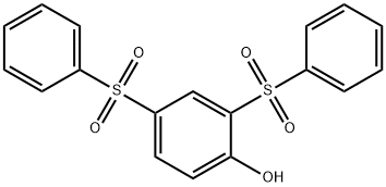 2,4-Bis(phenylsulfonyl)phenol CAS#177325-75-6