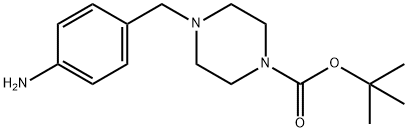 4-(4-Aminobenzyl)piperazin-1-carbonsäure-tert-butylester CAS#304897-49-2